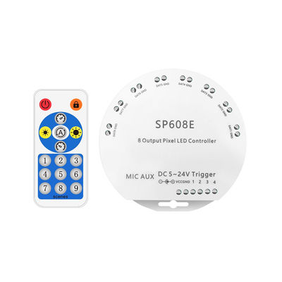 Сигнал цвета 8CH умного регулятора прокладки СИД SP608E Bluetooth полный независимый