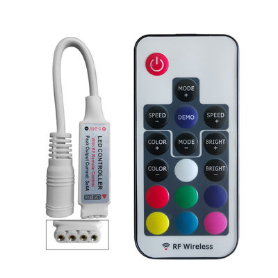 Мини дистанционное управление RF 17 регулятора СИД RGB ключевое беспроводное для 5050 Адвокатур СИД RGB светлых