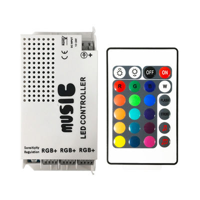 24 регулятора музыки прокладки СИД RGB кнопки с аттестацией CE ROHS