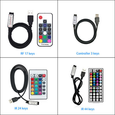 Дистанционное управление регулятора СИД USB 5V мини беспроводное на Адвокатура цвета 5050 СИД RGB