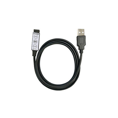 USB 5V привел ключ в действие регулятора 3 СИД мини для света прокладки цвета СИД RGB