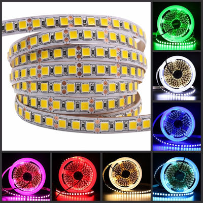 Подгонянные света прокладки гибкие 600leds/M СИД цвета DC12V 5054 одиночные