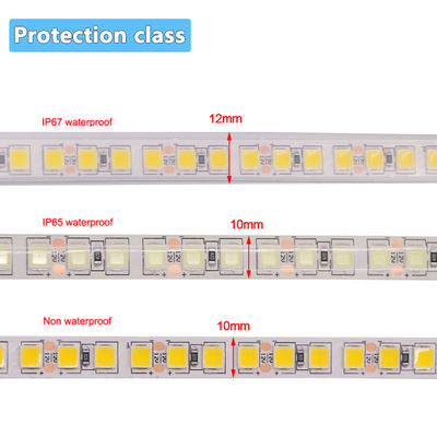 Подгонянные света прокладки гибкие 600leds/M СИД цвета DC12V 5054 одиночные