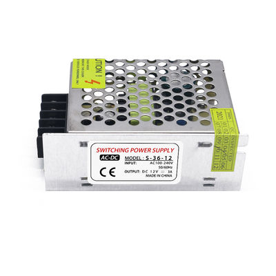 Электропитание переключателя DC 12V 36W 3A для СИД освещая силу привода регулятора напряжения тока