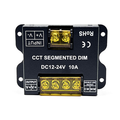 касание Rf двойной цветовой температуры DC 12V 24V затемнителя регулятора СИД 10A полное