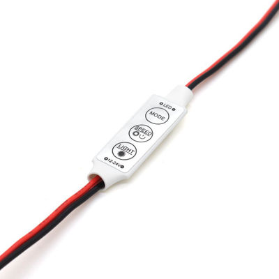 Ключевой регулятор 5V 12V 24V СИД 3 мини для одиночного света прокладки СИД цвета 5050 3528