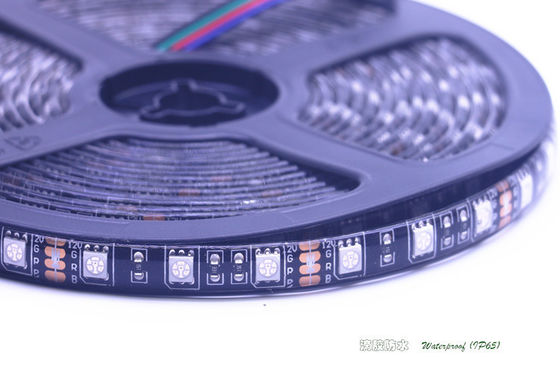 Свет прокладки СИД 12V RGB SMD 5050, лента изменения 60led цвета СИД делает водостойким