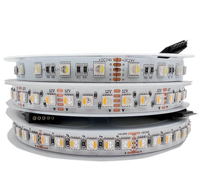 Прокладка 12V RGBW RGBWW 4 СИД RGB OEM 5050 в 1 белом изменении цвета