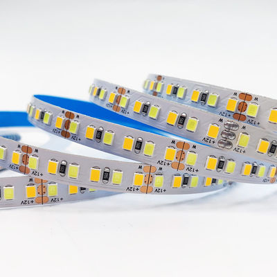 Прокладка 180LEDs/M СИД цветовой температуры цвета двойника CCT регулируемая для декоративного освещения