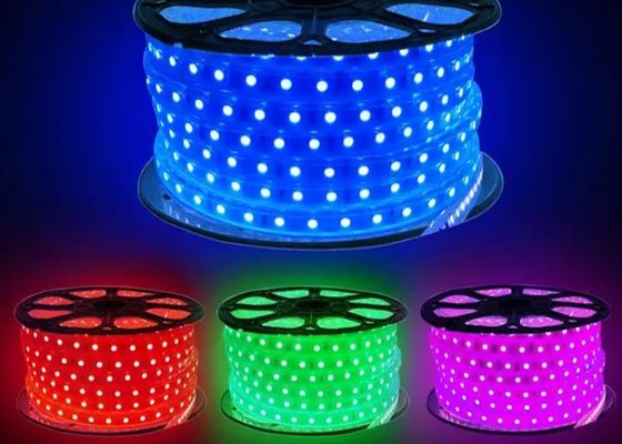 RGB 5 Meter 5050 светодиодный светодиодный светодиод 220V 110V