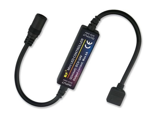 Малый размер LED мини-контроллер Rf беспроводное дистанционное управление Rgb световой полосы цветообменный контроллер