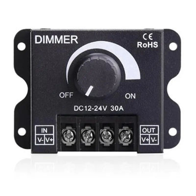 DC12-24V Knob LED Controller Dimmer с максимальной мощностью 300 Вт
