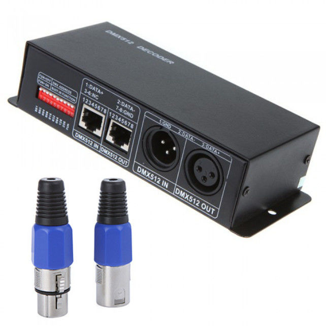 Канал RGBW RGB 4 канала дешифратора 3 Dmx ленты СИД DMX512 с аттестованным CE