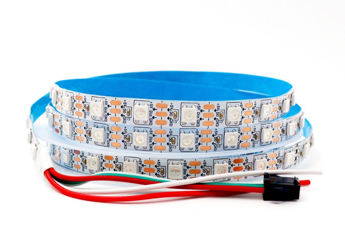 Цвет света прокладки DC5V пиксела СИД WS2812 IC RGB полный Programmable