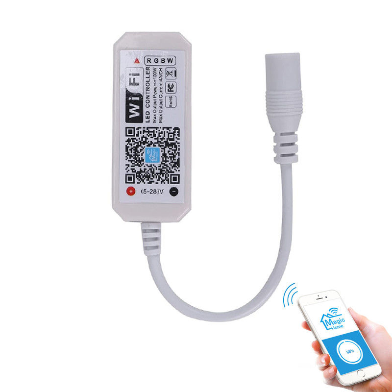 Мини регулятор прокладки RGBW СИД RGB Wifi для времени ПРИЛОЖЕНИЯ голоса музыки мобильного