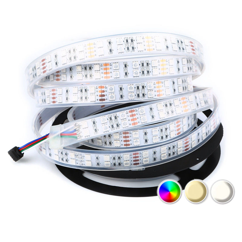Свет прокладки SMD СИД RGB двойной строки гибкий 5050 120LEDs/M для освещения ландшафта