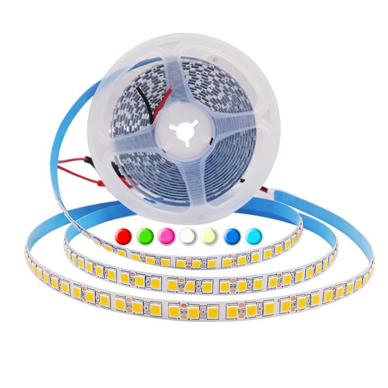 Подгонянные света прокладки гибкие 600leds/M СИД цвета DC12V 5054 одиночные