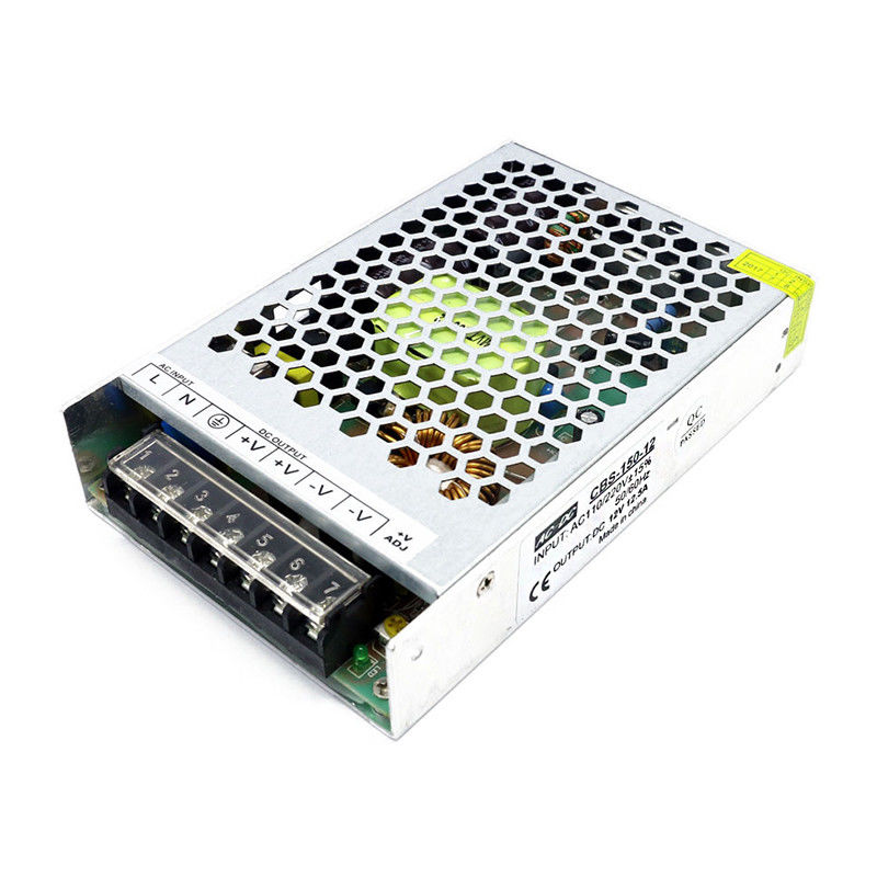Алюминиевый ультра тонкий AC электропитания 150W 110V 220V переключателя к DC 12V 2.5A