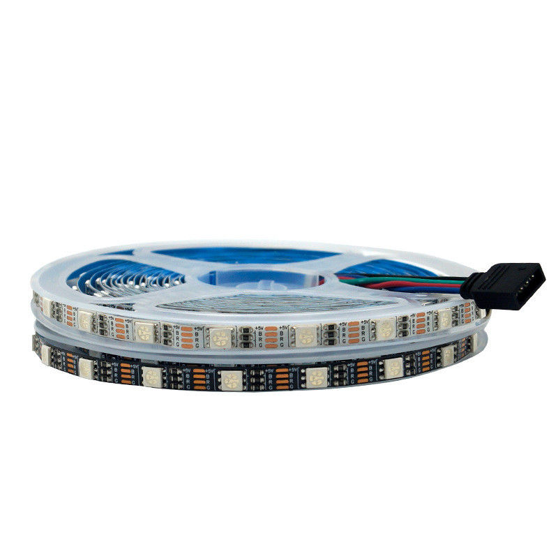 Изменение цвета 12V версии 6mm света прокладки СИД RGB SMD 5050 узкое