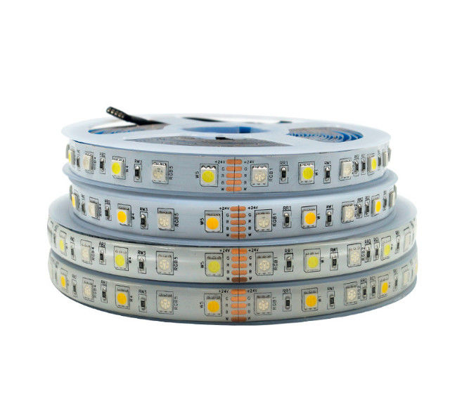 Покрасьте изменяя RGBW 4 в 1 прокладке СИД, прокладке 60leds/M СИД 12v 5050 RGB