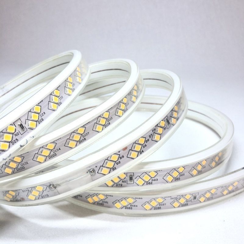 Ультра яркая 180leds/M одиночная прокладка 220v СИД цвета сделать водостойким для строя конспектировать