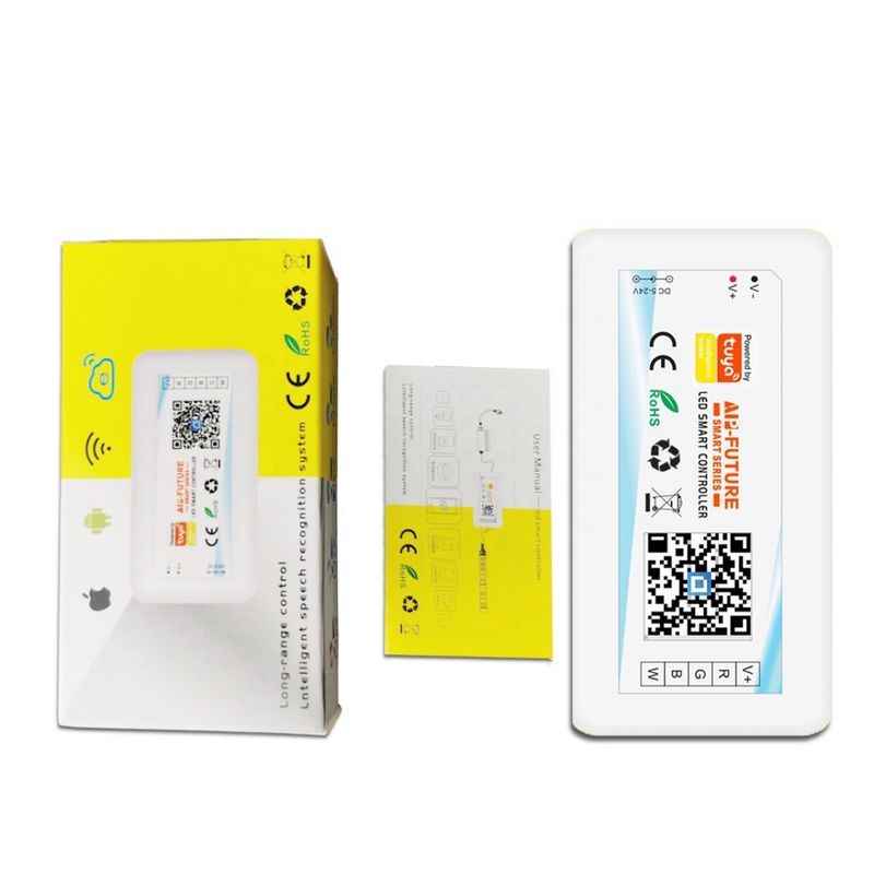 LED TUYA APP Удаленное управление RGB световой лентой Монохромный диммер 2.4G Граффити Интеллектуальный